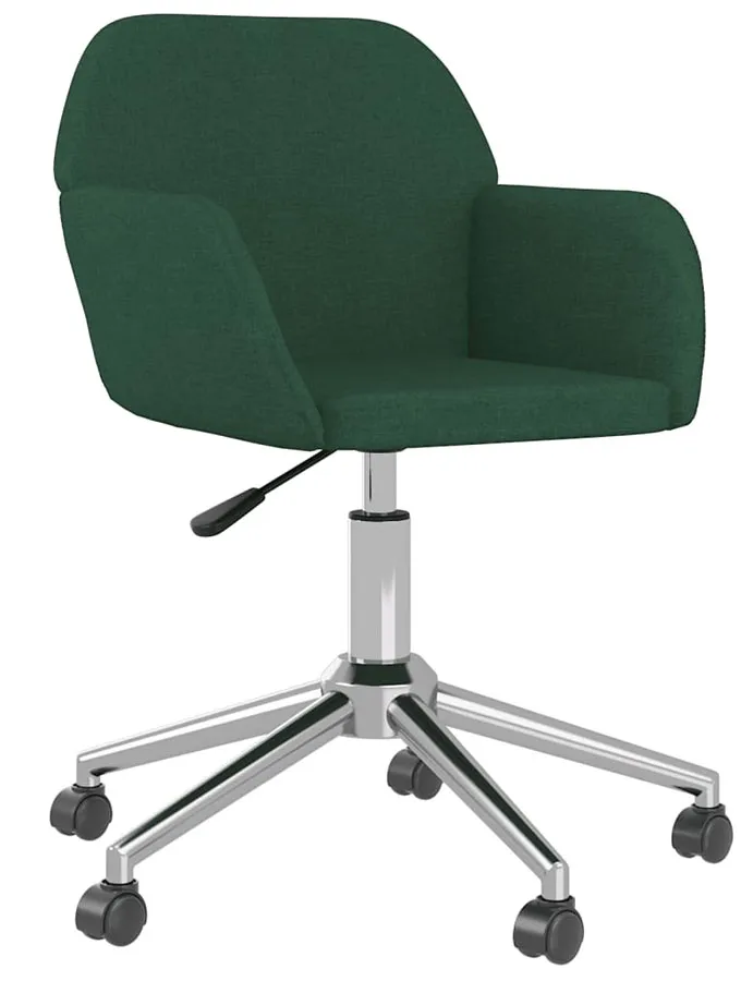 Elior Ciemnozielony fotel obrotowy do biura- Slik