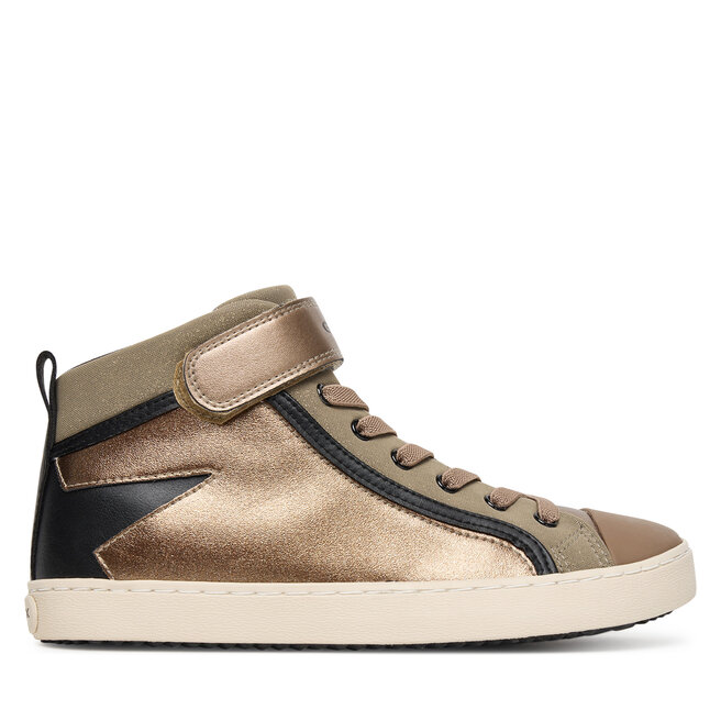 Sneakersy Geox J Kalispera J944GM 0NFGN C0533 D Brązowy