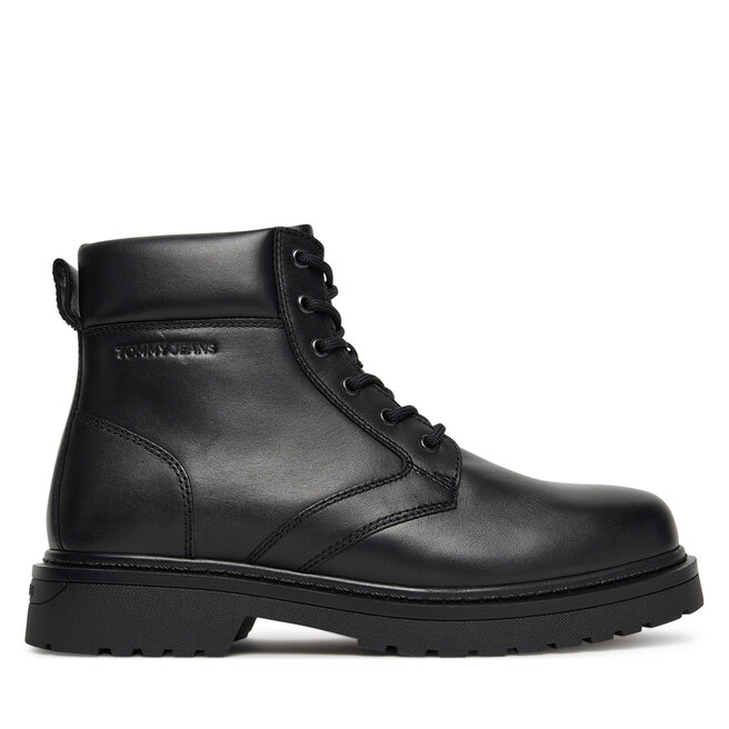 Kozaki Tommy Jeans EM0EM01706 Czarny