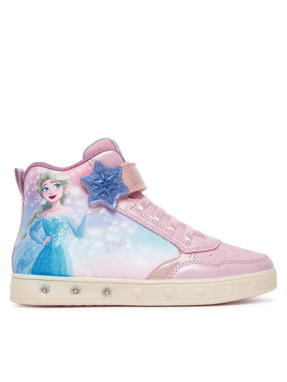 Geox Sneakersy J Skylin J568WF 0ANAJ C8004 D Różowy