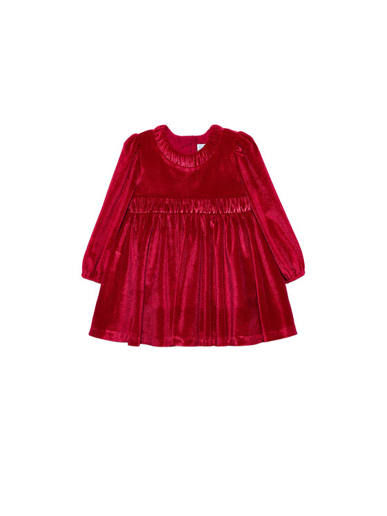 Abel & Lula Sukienka elegancka 5508 Czerwony Regular Fit