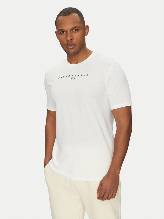 Under Armour T-Shirt Stacked Logo SS 6000211 Biały Loose Fit