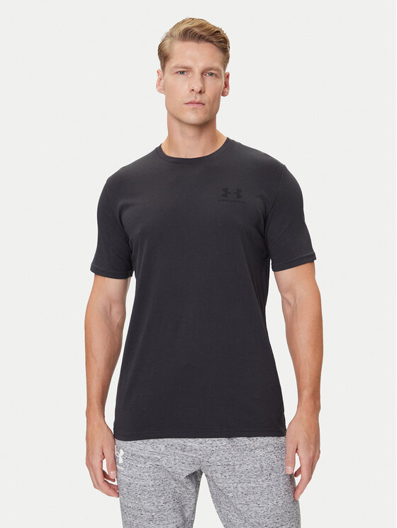 Under Armour T-Shirt 1326799 Czarny Loose Fit