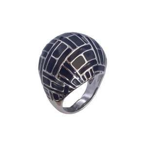 Biżuteria TOMMY HILFIGER 2700077C. Pierścionek, Kolor czarny. Kobieta.