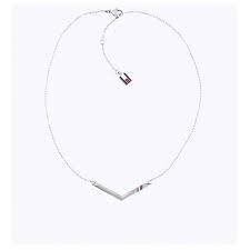 Biżuteria TOMMY HILFIGER 2701078. Naszyjnik, Kolor szary. Kobieta.
