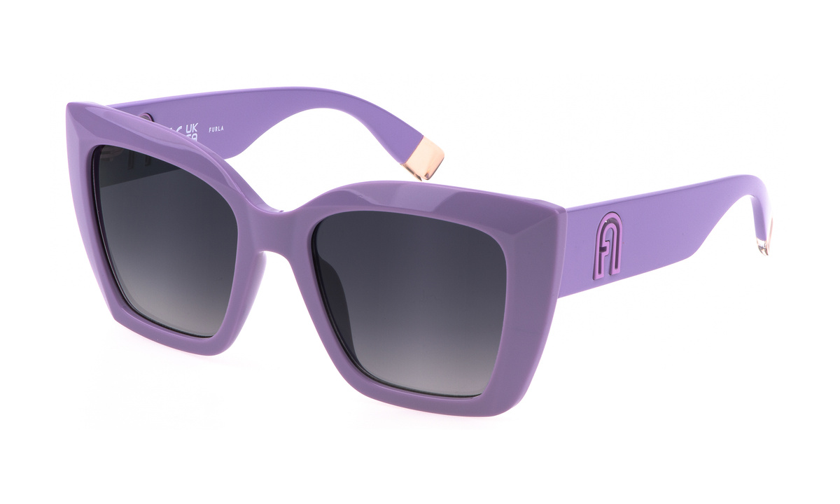 Okulary FURLA SFU710-5403NN. Okulary przeciwsłoneczne, Kolor PURPLE. Kobieta.