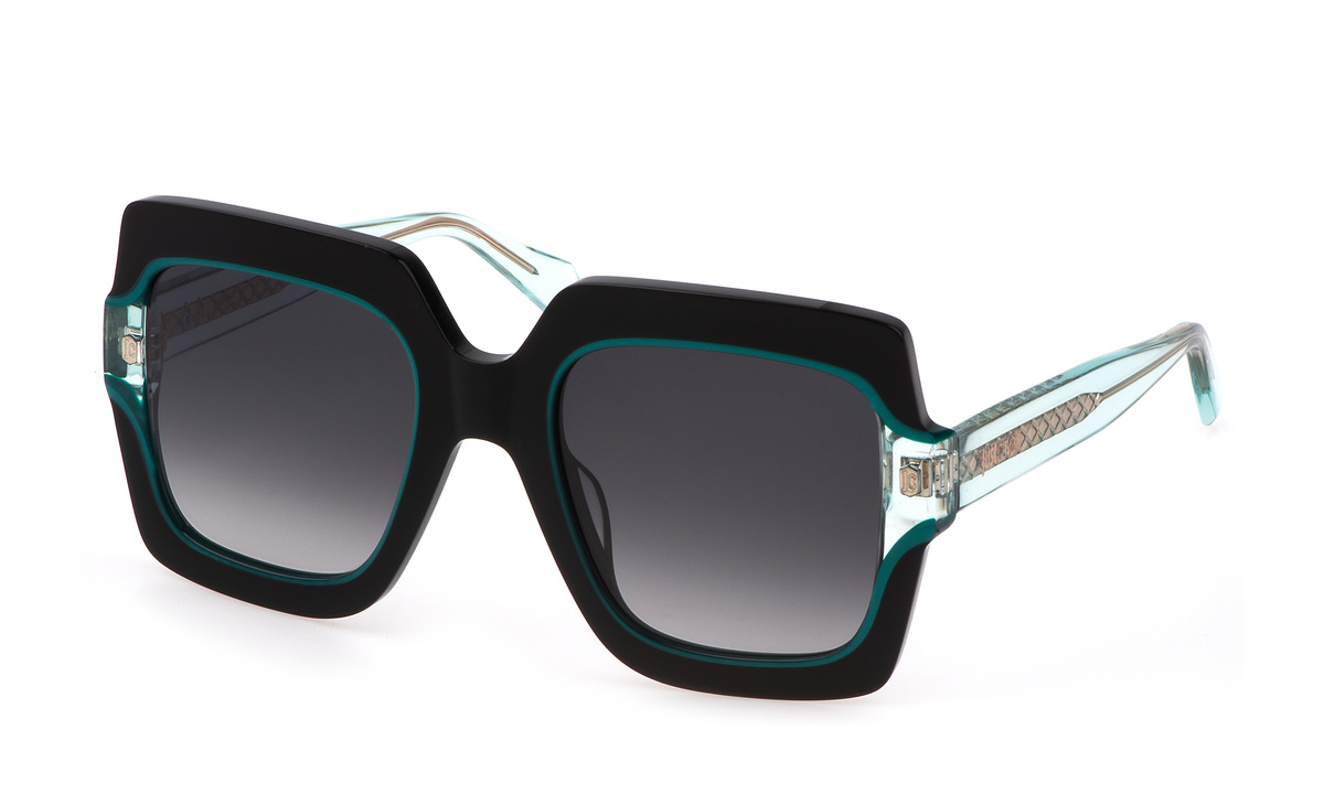 Okulary JUST CAVALLI SJC023V5307M4. Okulary przeciwsłoneczne, Kolor czarny. Kobieta.