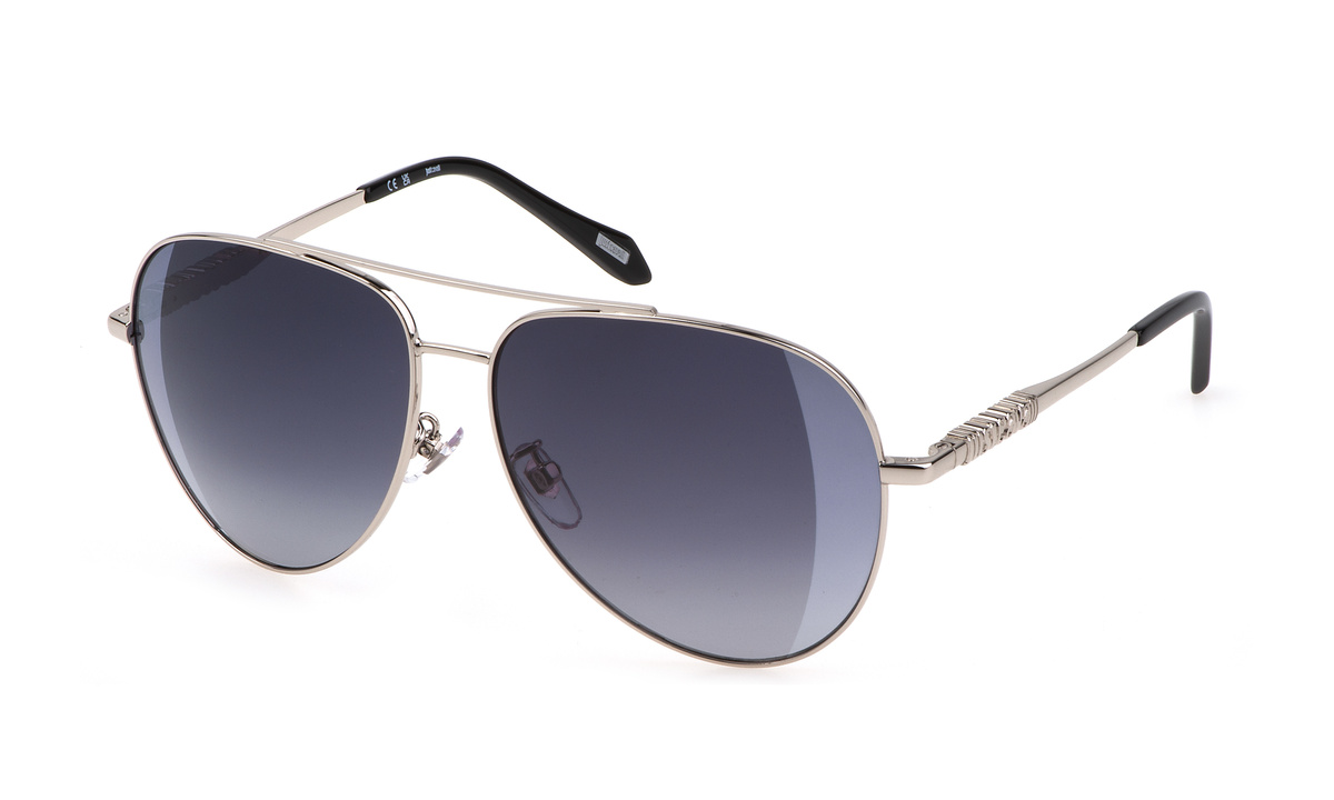 Okulary JUST CAVALLI SJC029-60589X. Okulary przeciwsłoneczne, Kolor szary. Kobieta.