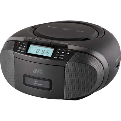 JVC RC-E444B Bluetooth Czarny