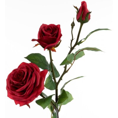 Kwiat dekoracyjny EUROFIRANY Natu 269 Czerwony