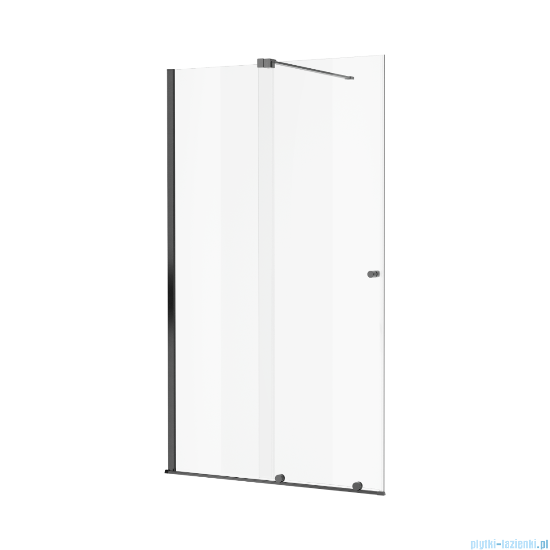 Excellent Ortigo Walk-in kabina prysznicowa 140x200 cm, grafit szczotkowany KAEX.5012.K.1400.AB