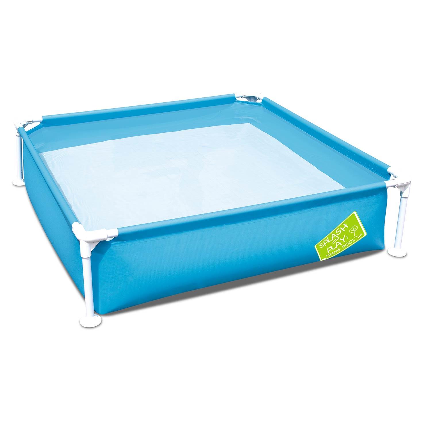 Ogrodowy Basen stelażowy dla dzieci 2+ BESTWAY Kwadrat 122x122x30,5cm