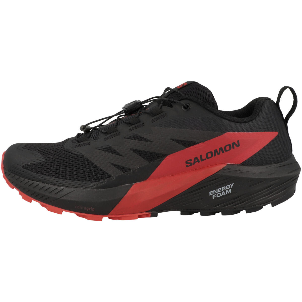 Buty do biegania Salomon Sense Ride 5 BLACK/FIERY RED/BLACK