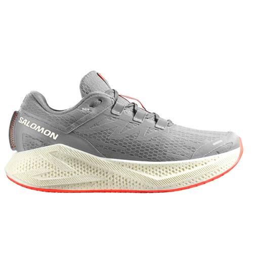 Buty do biegania męskie Salomon Aero Glide 3 - alloy/vanila/neon
