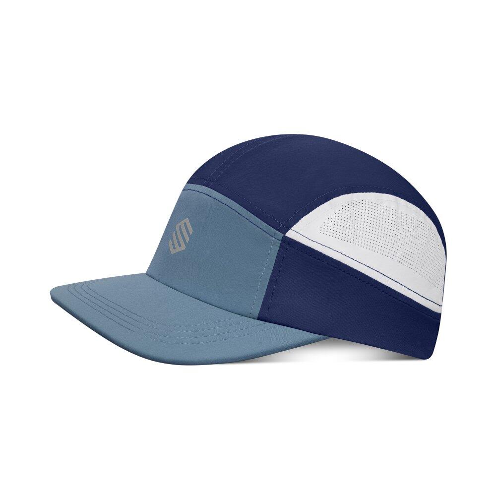 Pięciopanelowa sportowa czapka z daszkiem Fitness Siroko Sprint Cobalt Blue