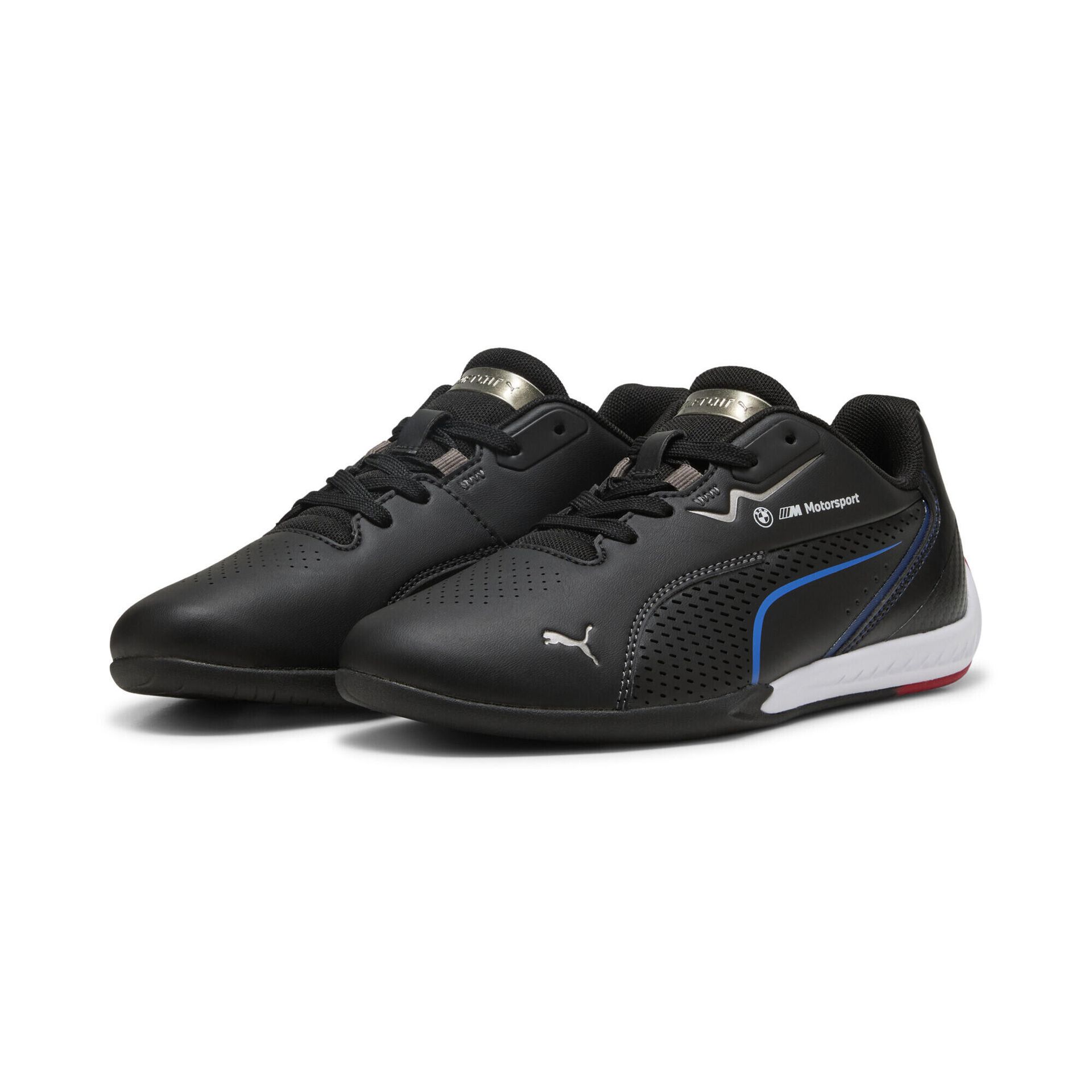 Młodzieżowe sneakersy BMW M Motorsport Drift Cat 11 PUMA Black Cool Cobalt Blue