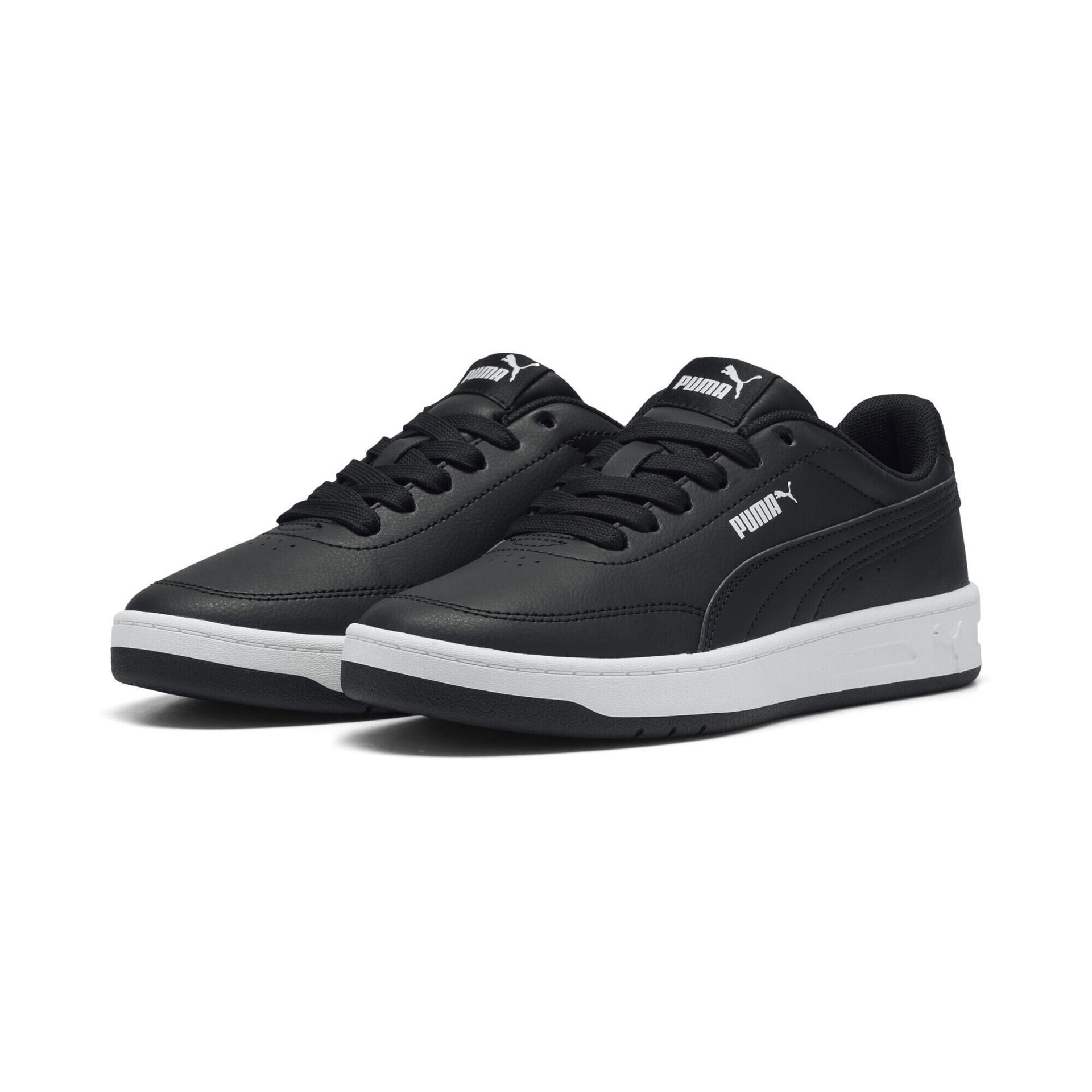 Młodzieżowe sneakersy Court Classic Clean PUMA Black