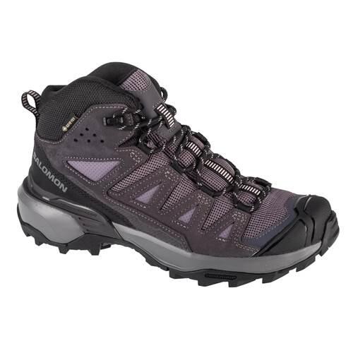 Buty damskie Salomon X Ultra 360 Leather Mid Gore-Tex Rozmiar butów (UE): 38 2/3 / Kolor: szary