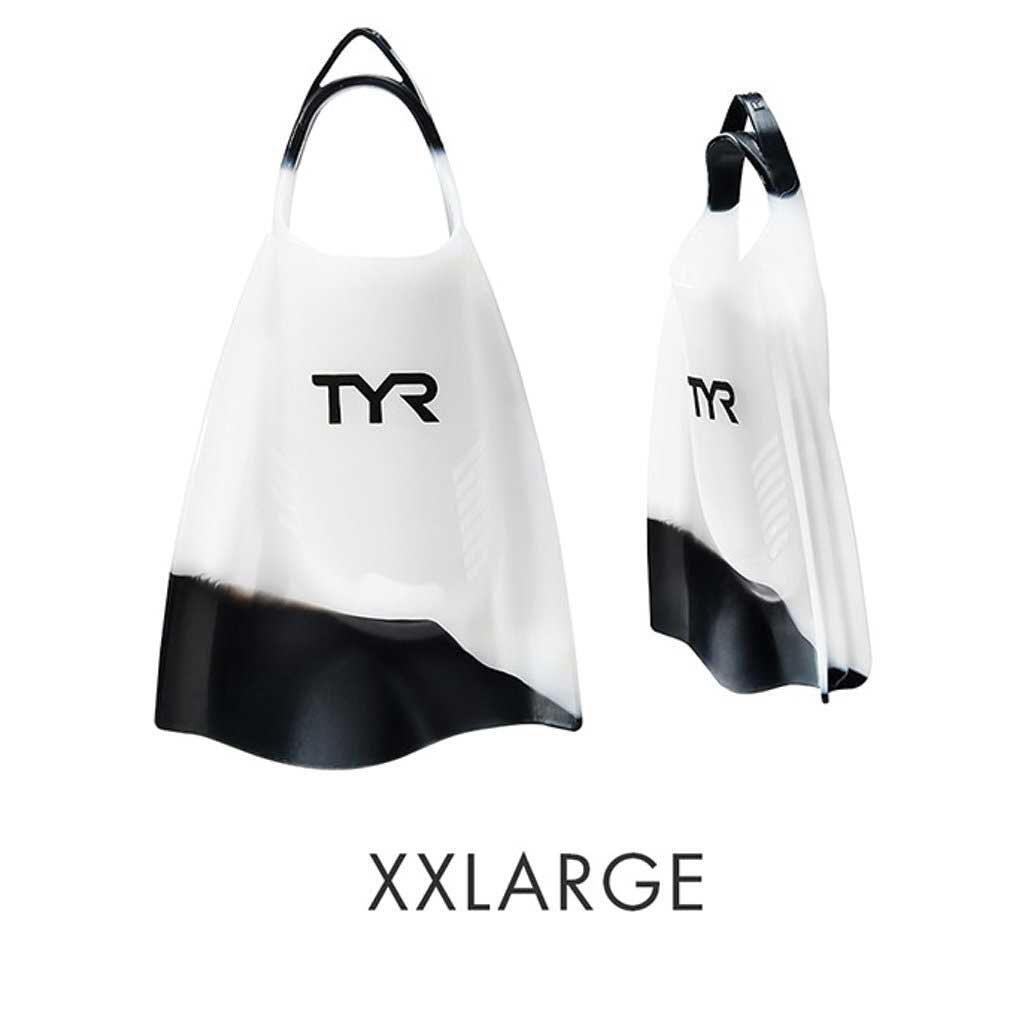 TYR TYR Hydroblade Płetwy, clear XXL 2020 Akcesoria pływackie i treningowe LFHYD-101-XXL
