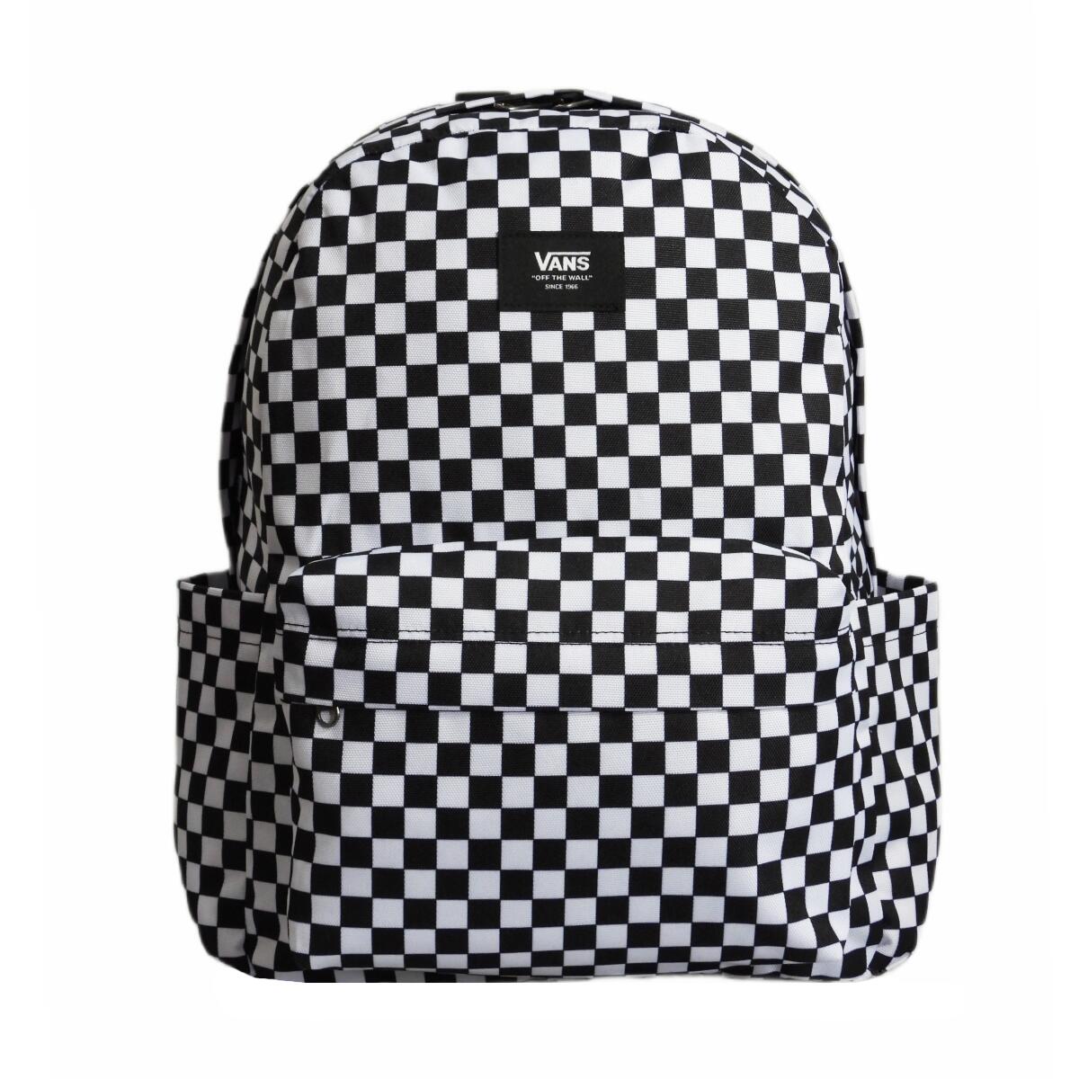 Plecak miejski dziecięcy Vans Old Skool Grom Check 18 l black/white