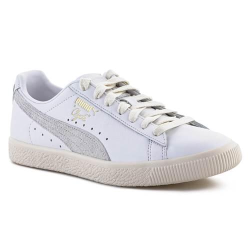 Buty Puma Clyde Base M 390091 (kolor Biały, rozmiar EU 43)