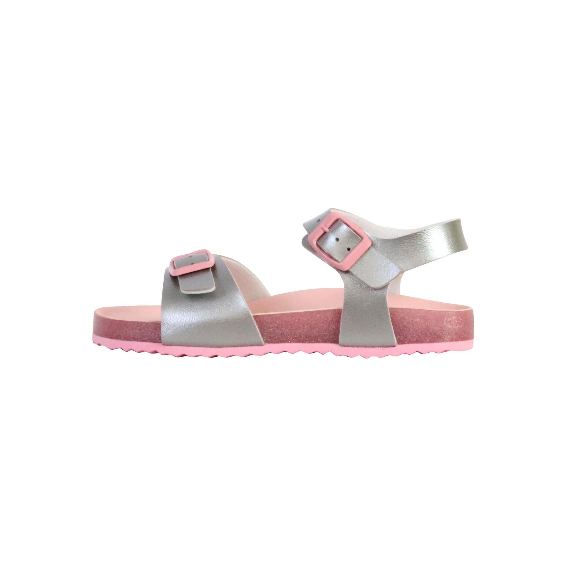 Sandały Geox Model J Adriel Girl Kolor Szary