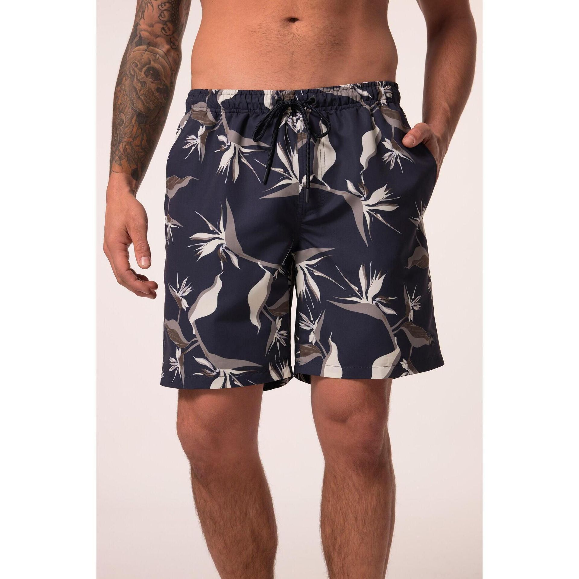 Męskie Kąpielówki odzież plażowa nadruk na całej powierzchni do rozm. 8XL