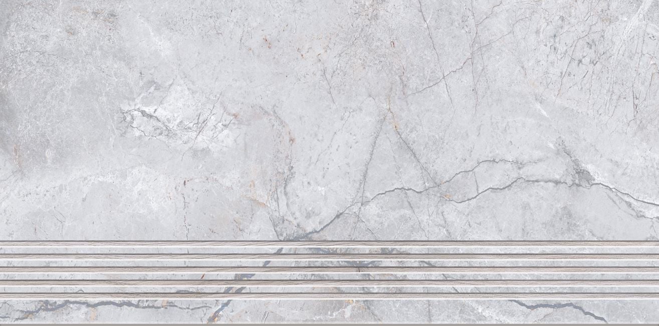 Cer-art Studio Stopnica Silver Heels Grey Mat Rectified 29,8X59,8