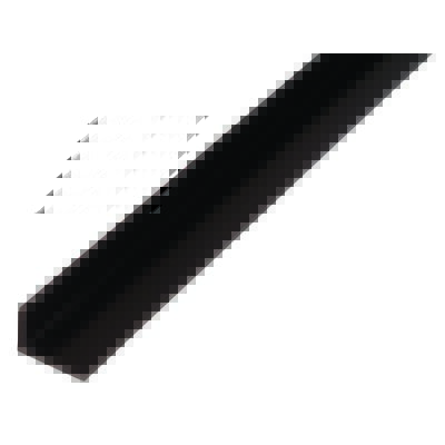 Profil kątowy PVC czarny 2000 x 30 x 20 x 3