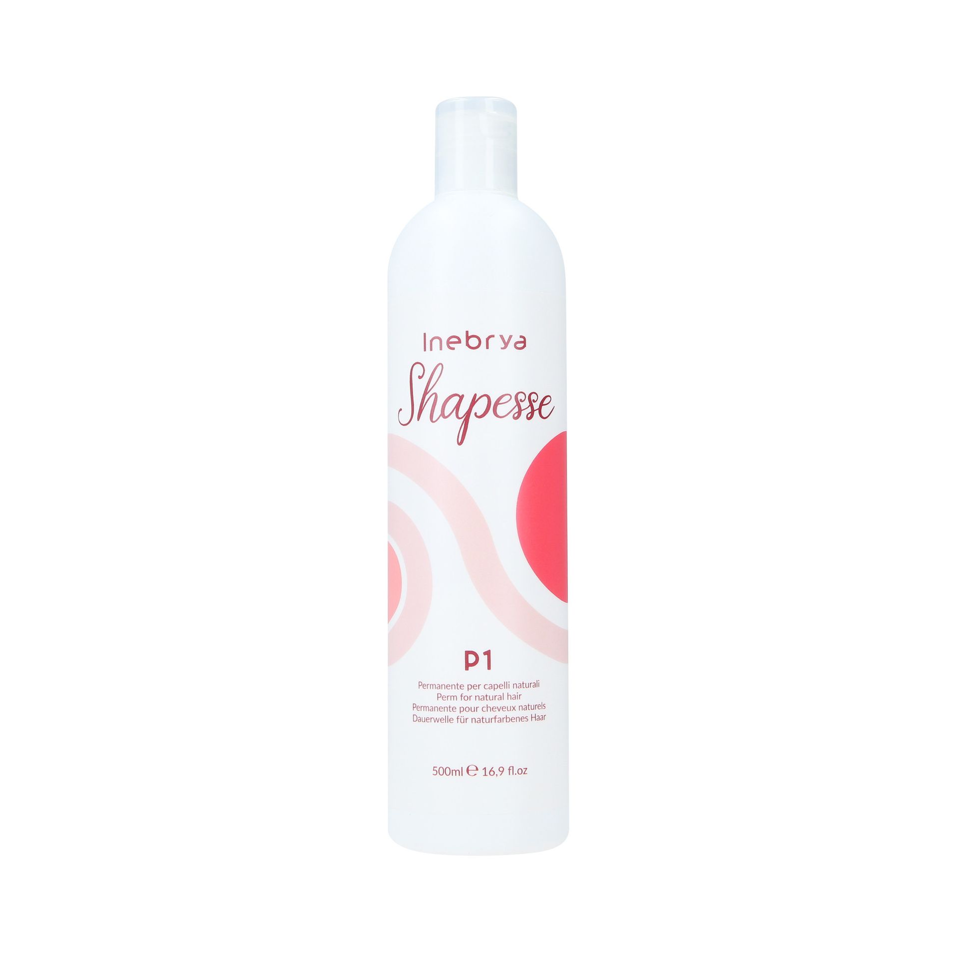 INEBRYA SHAPESSE P1 Płyn do trwałej ondulacji dla włosów naturalnych 500 ml