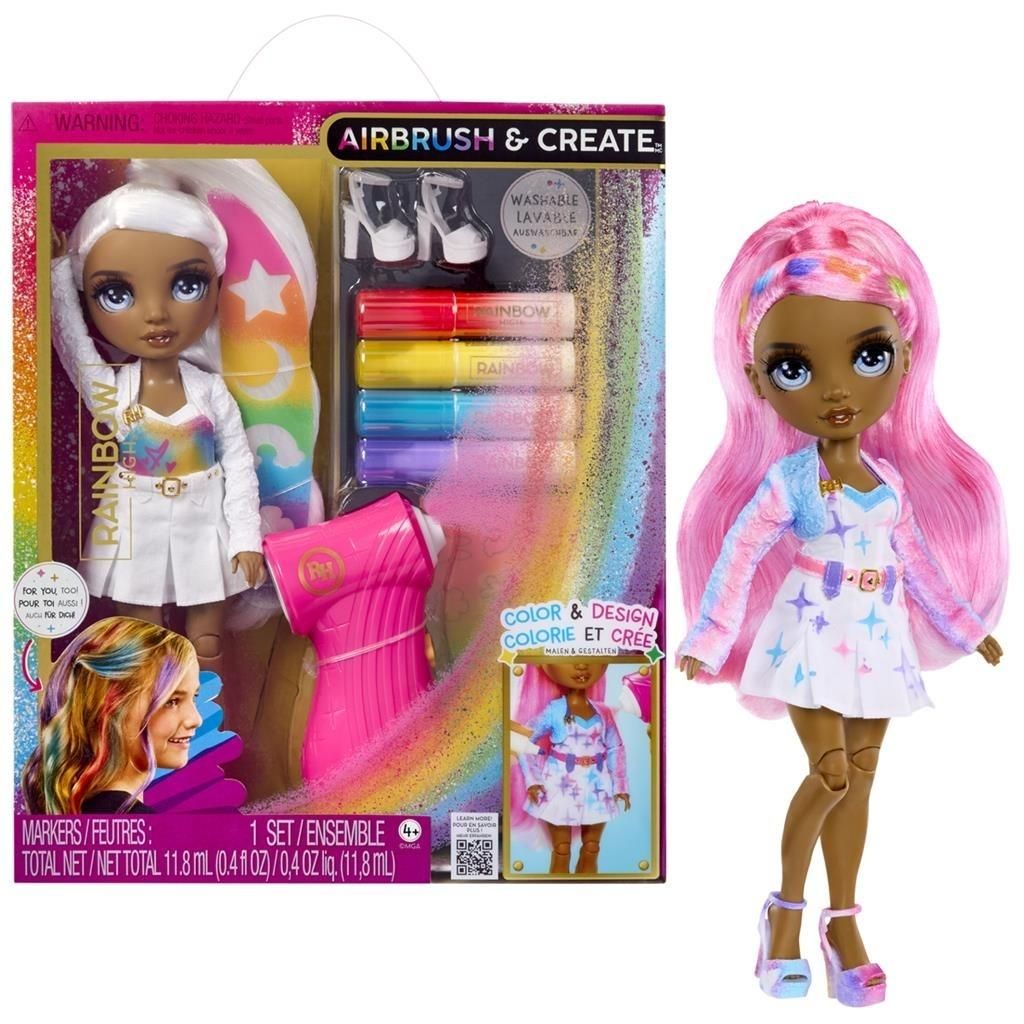 Rainbow High Air BrushCreate Fashion - Grey Eyes