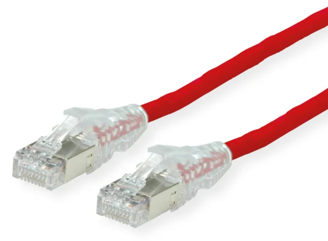 Dätwyler Cables 21.05.0511 kabel sieciowy Czerwony 1 m Cat6a S/FTP (S-STP)