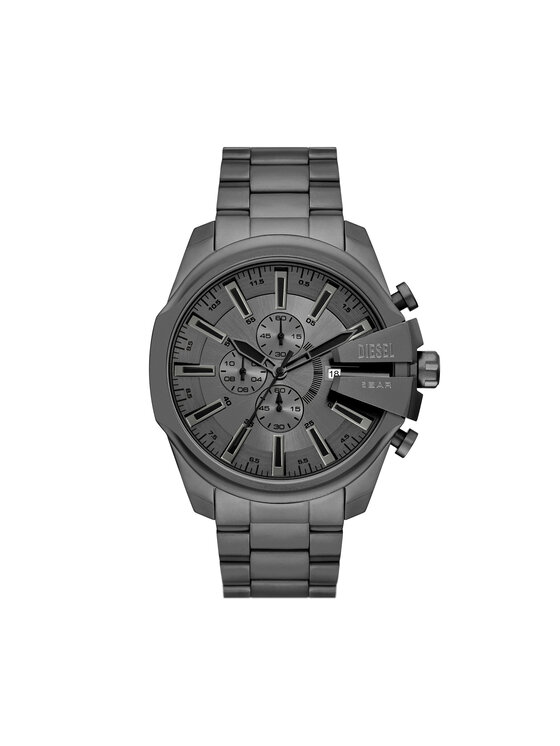 Diesel Zegarek Mega Chief Slim Chronograph DZ4676 Szary