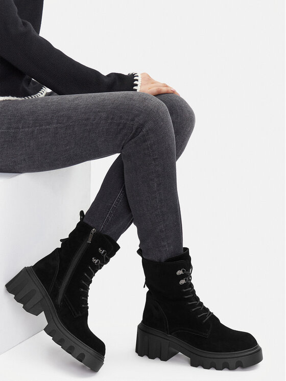 Badura Trzewiki C-WFA3112-1Z Czarny