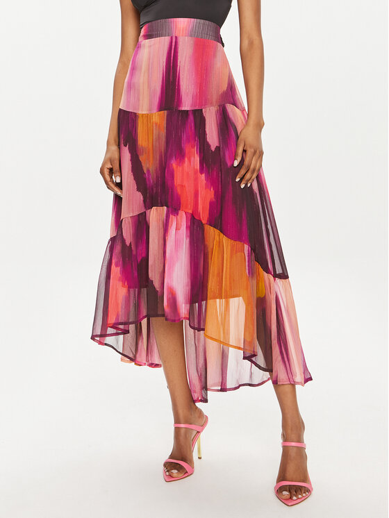 Morgan Spódnica trapezowa 241-JLUX.F Kolorowy Regular Fit