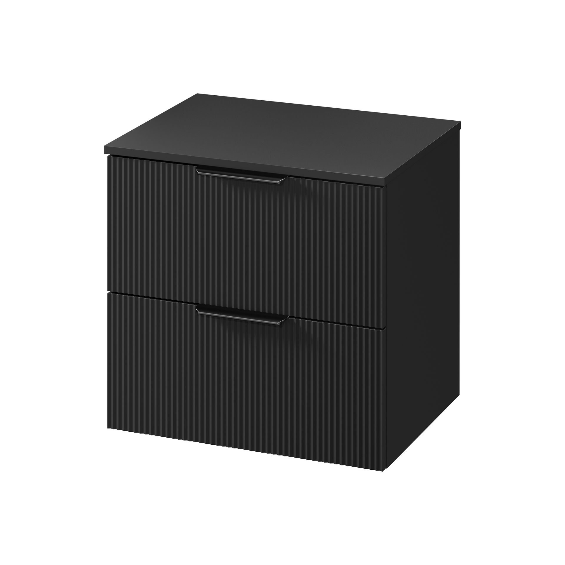 Szafka łazienkowa pod umywalkę z blatem Senti Costano 60 cm biały mat