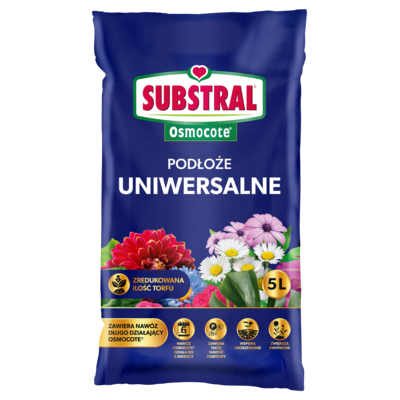 SUBSTRAL Gotowe podłoże Osmocote UNIWERSALNE 5 l