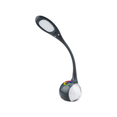 Lampka biurkowa LED Magic I 7 W 12 x 54 cm szara