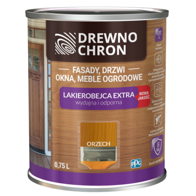 Drewnochron Lakierobejca Extra orzech jasny 0,75 l
