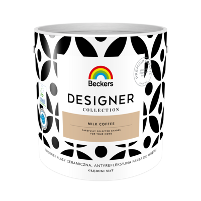 Beckers Farba ceramiczna Designer Collection Milk Coffee 2,5 l