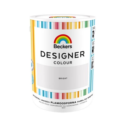 Beckers Farba lateksowa Designer Colour Bright 5 l