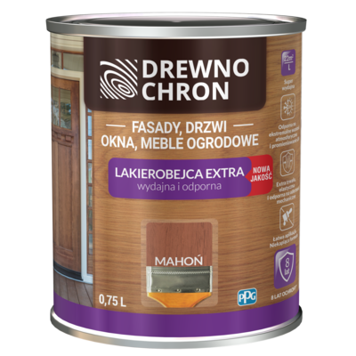 Drewnochron Lakierobejca Extra mahoń 0,75 l