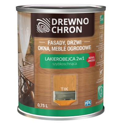 Drewnochron Lakierobejca 2w1 tik 0,75 l
