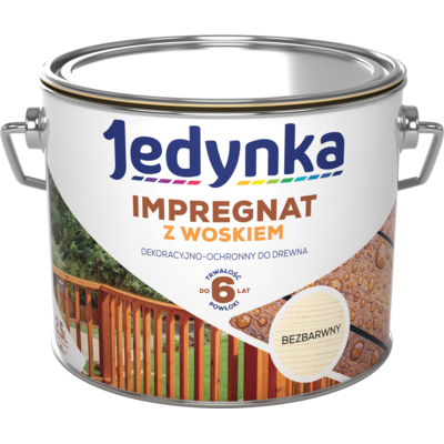 Jedynka Impregnat do drewna z woskiem Bezbarwny 2,5 l