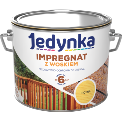 Jedynka Impregnat do drewna z woskiem Sosna 2,5 l