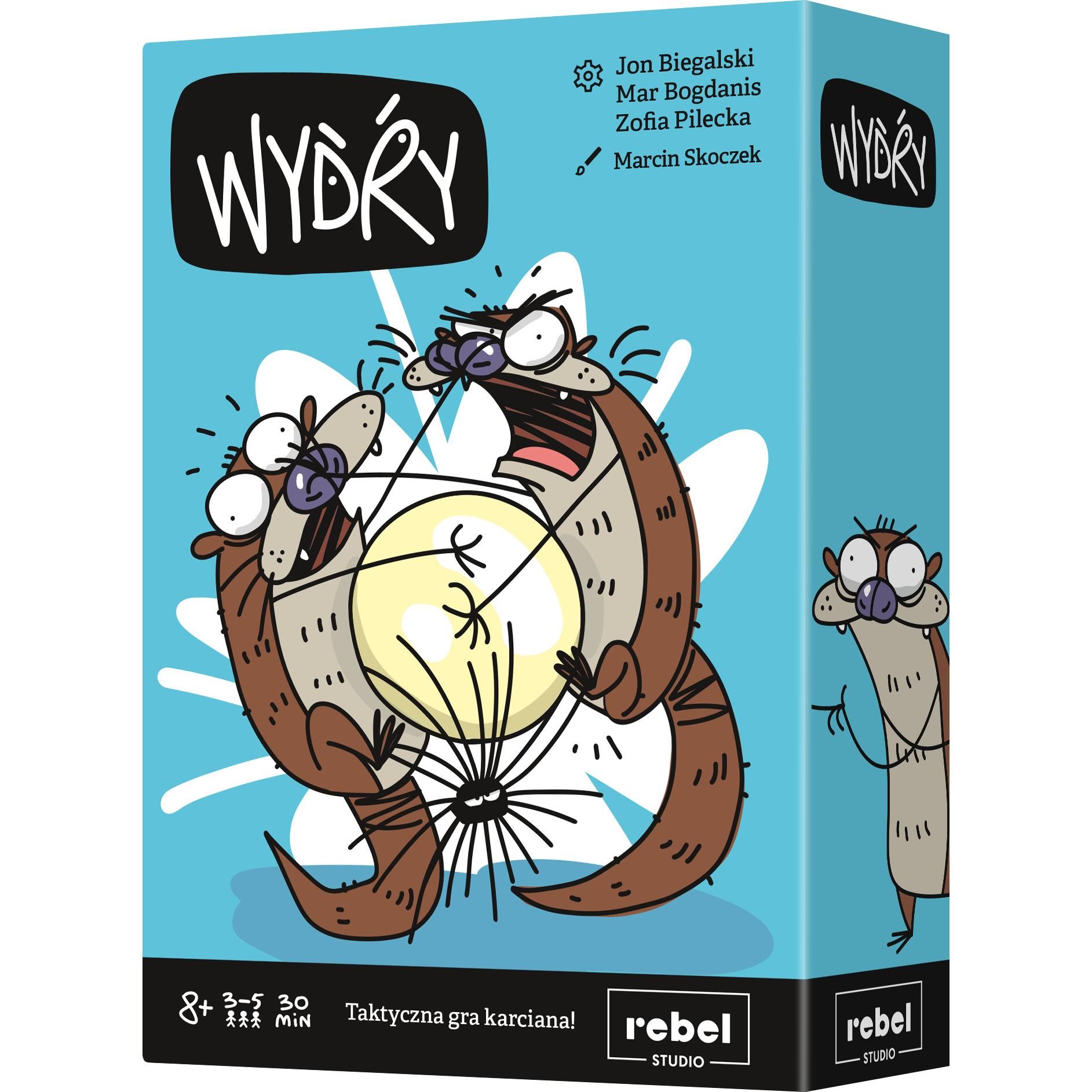Wydry Rebel - Jon Biegalski, Mar Bogdanis, Zofia Pilecka - gra