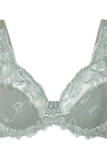 Hunkemöller Biustonosz nieusztywniany z fiszbinami Diva Zielony
