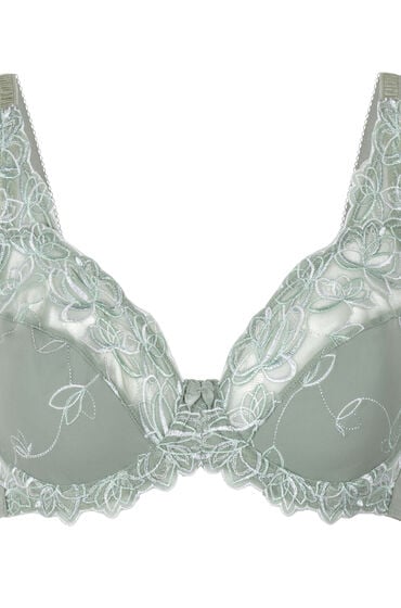 Hunkemöller Biustonosz nieusztywniany z fiszbinami Diva Zielony