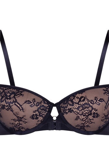 Hunkemöller Biustonosz usztywniany z fiszbinami Lea Niebieski