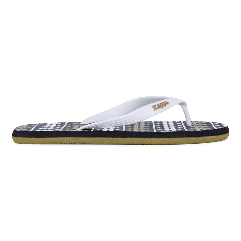 Klapki basenowe Kappa 371D2UW White - Black - Green Military